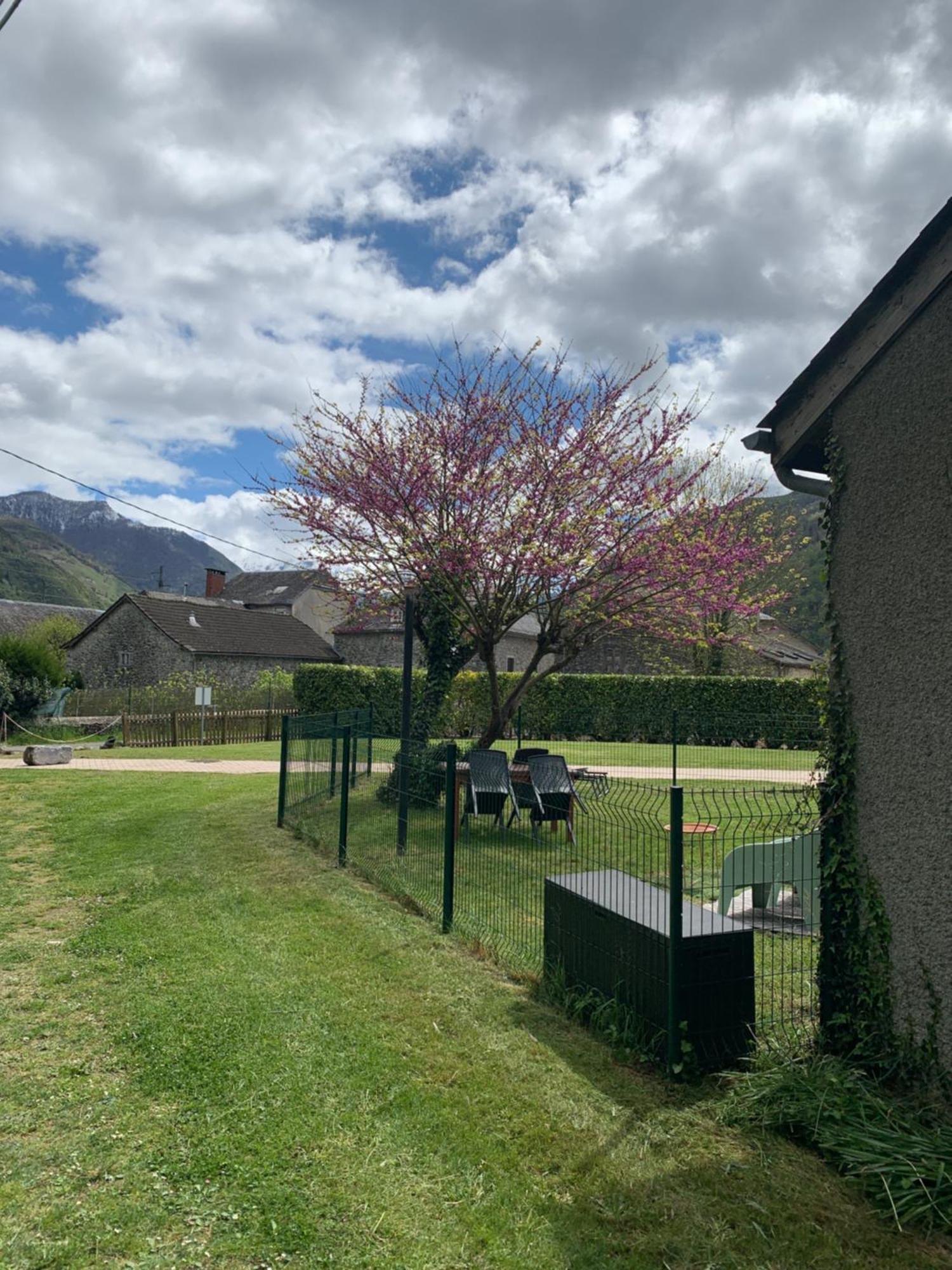 La Suite Unique - Le Jardin Sur Les Pyrenees- Vue Panoramique Montagne -Jardin Cloture Prive De 100M2-Parking-Linge De Lit Et Serviettes Compris- Bielle Exteriér fotografie